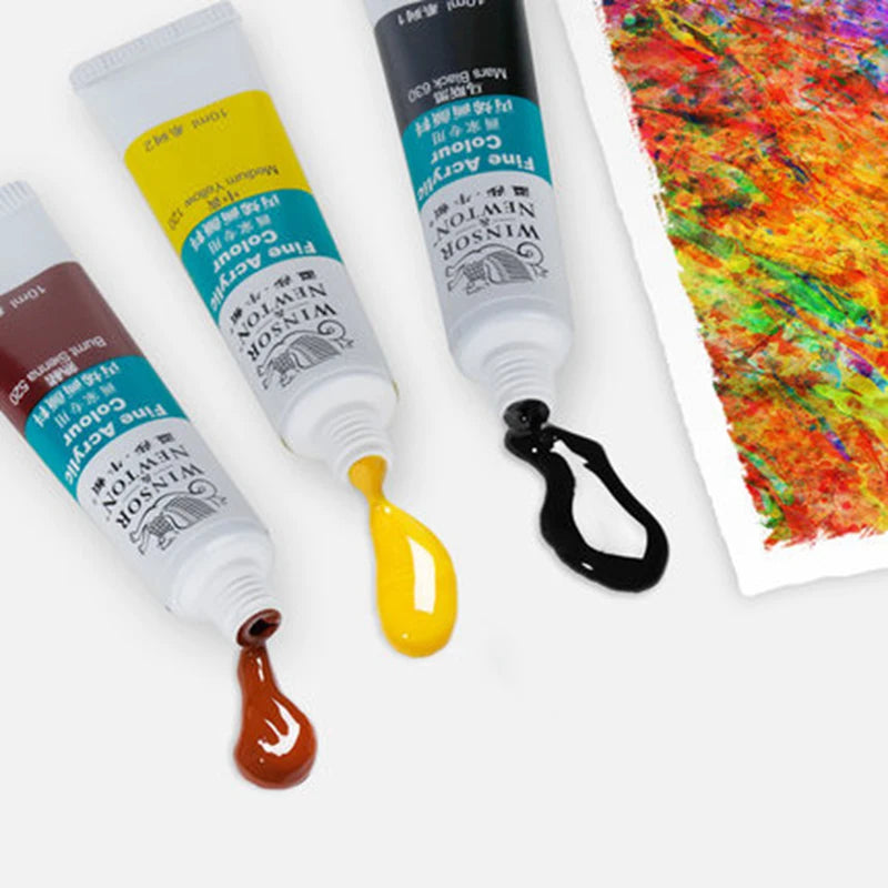 WINSOR&NEWTON 12/18/24 Colours Professional Acrylic Paints Set