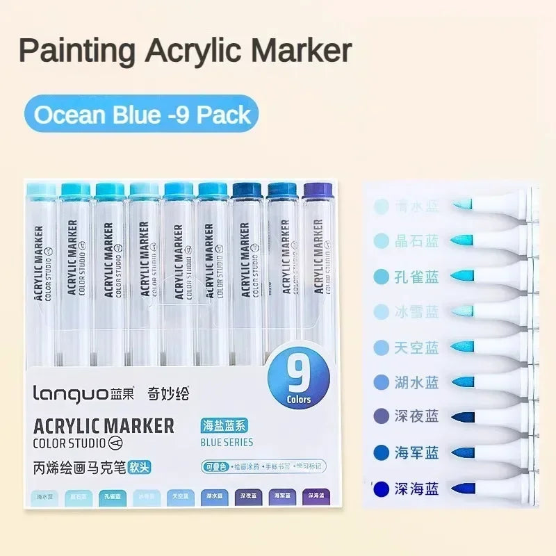 9/144 Colours Marker Pen