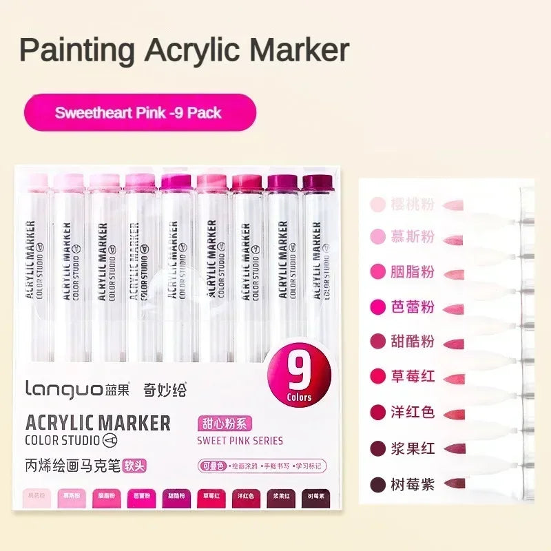 9/144 Colours Marker Pen