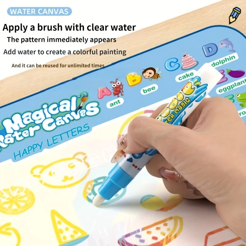 100x80CM Water Drawing Mat With Reusable Pens