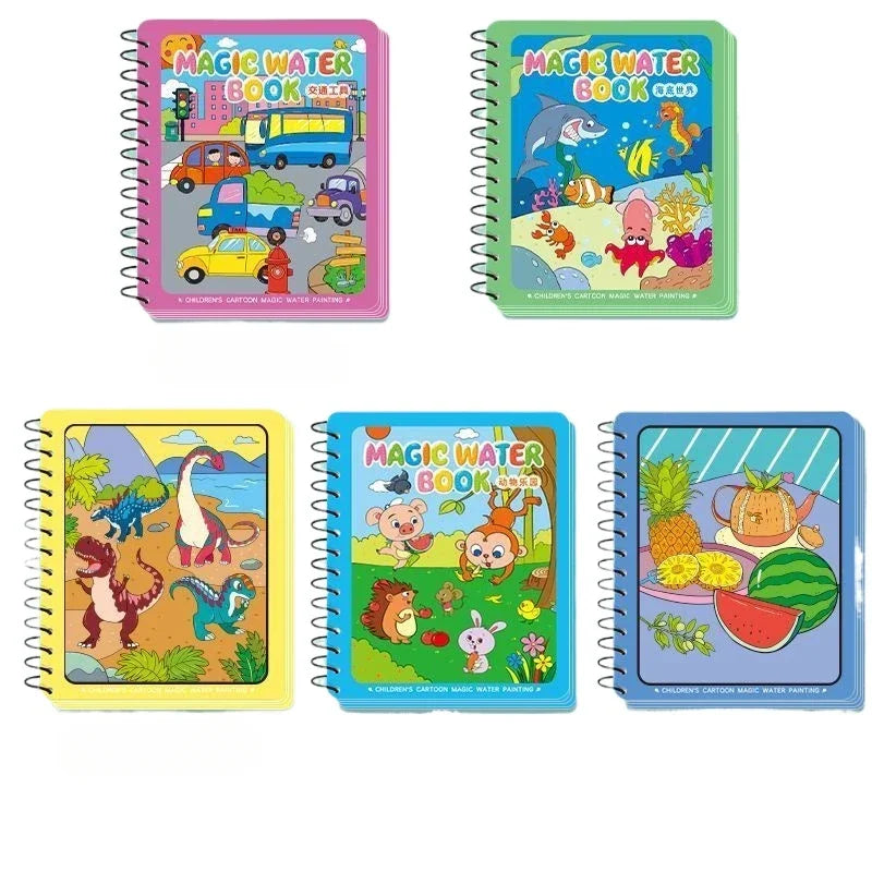 Reusable Colouring Water Book for Children