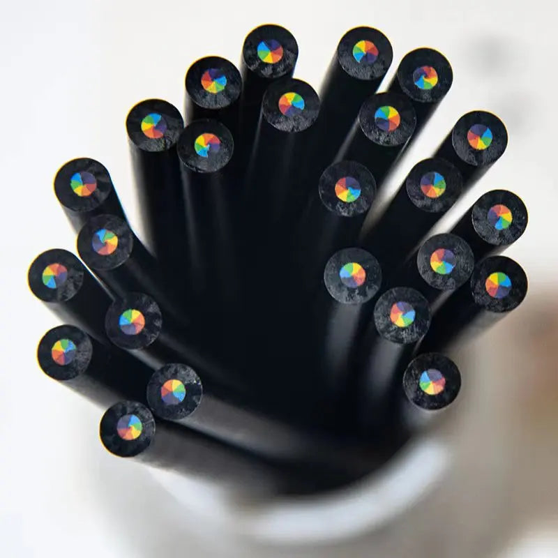 12pcs/Set Rainbow Pencil 7 Colours