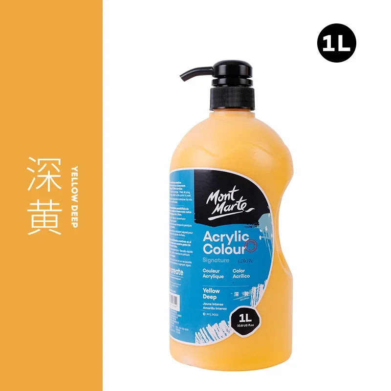 1 Liter Mont Marte Acrylic Paint