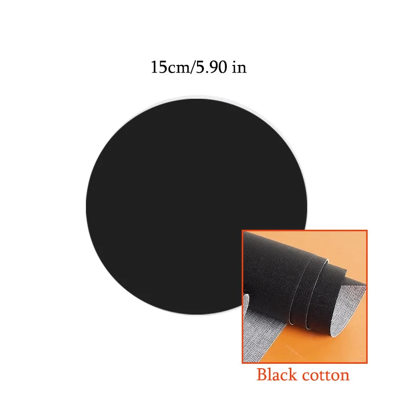Round Cotton And Linen Canvas 15, 2), 3), 40cm