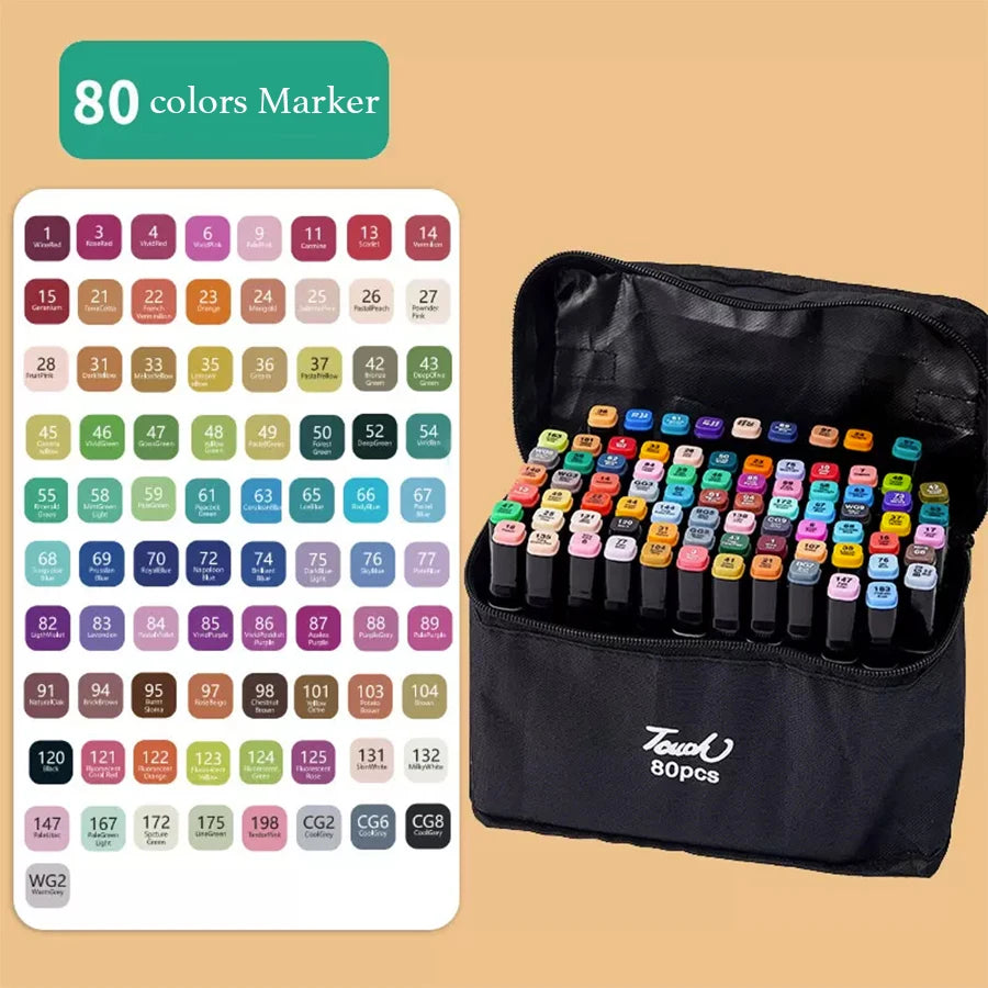 12-262 Colour Double Pen Tip Markers