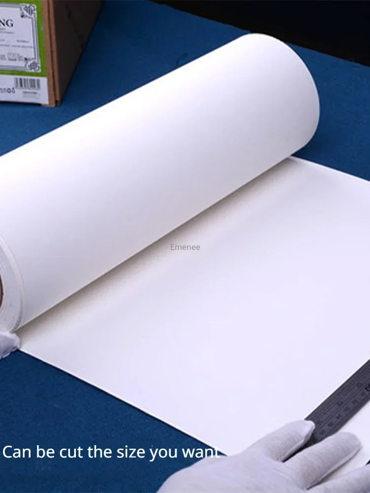 Watercolour Paper Roll 300g Natural White 100% Cotton