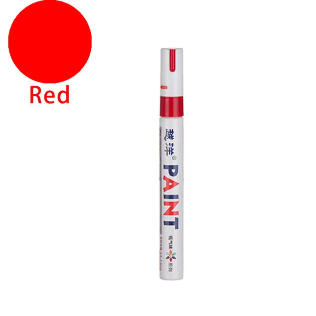 12 Colour Waterproof Permanent Marker