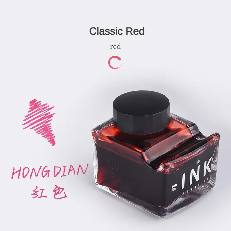 70/60/18ml High Quality Fountain Pens Ink