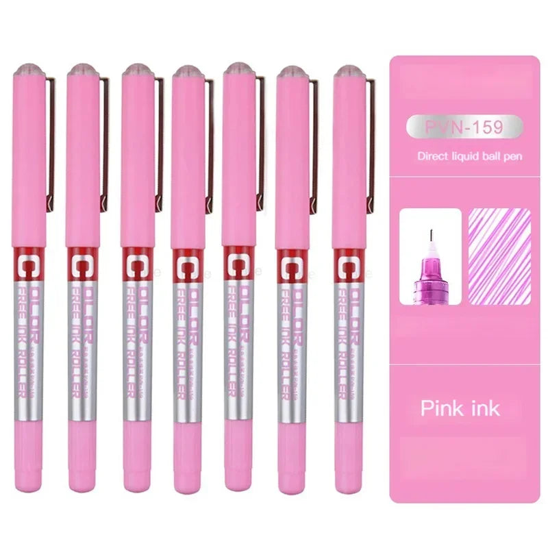 3/7pcs Gel Pens 0.28/0.38/0.5mm