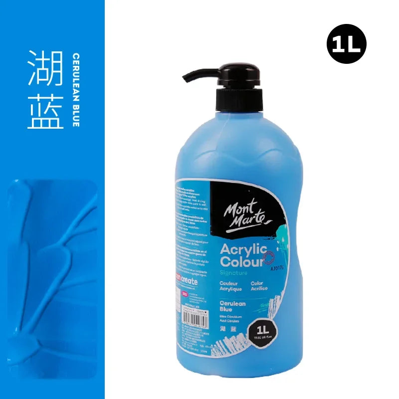 1 Liter Mont Marte Acrylic Paint