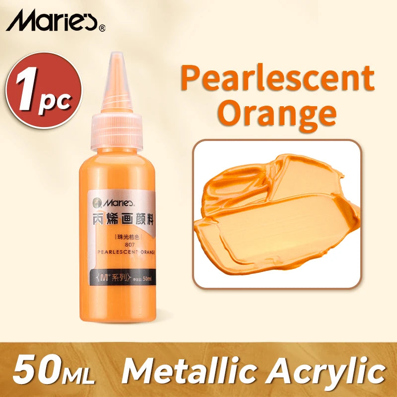 50ml Marie's Metallic Acrylic Paint