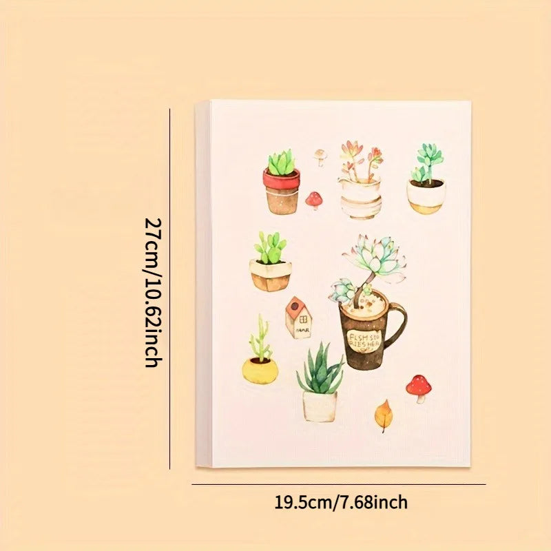 Watercolour Paper Sealing Pad 32K 16K 20Sheets 300gsm