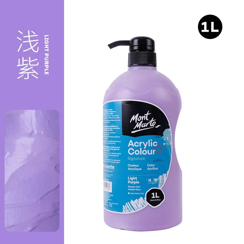 1 Liter Mont Marte Acrylic Paint