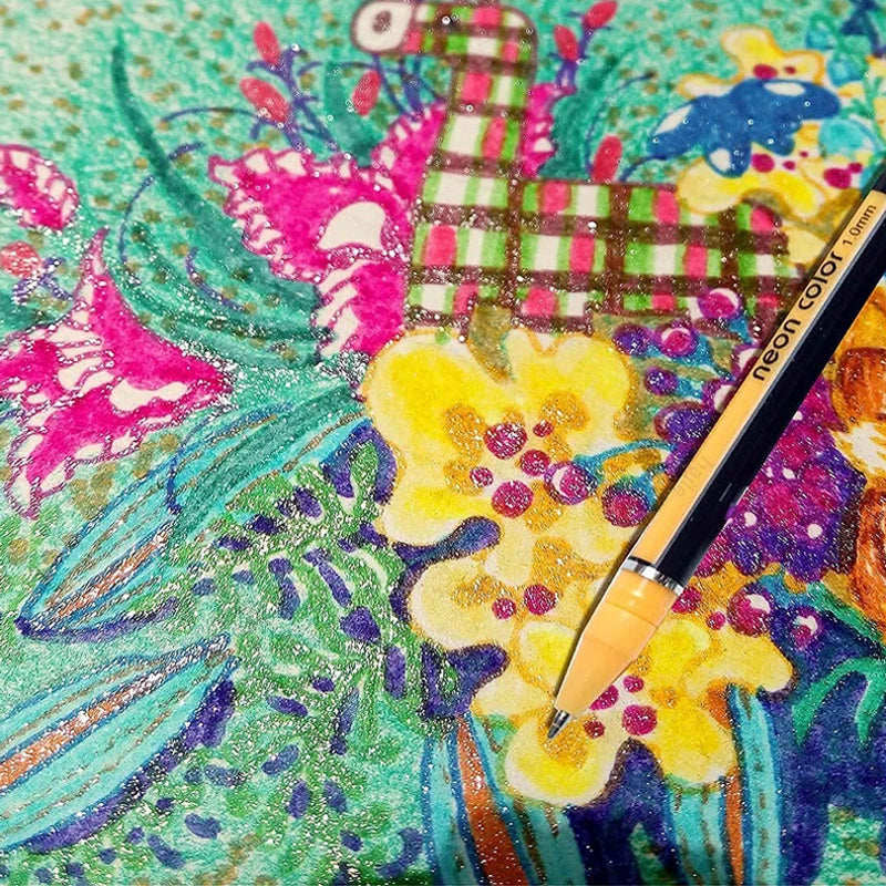 12/24Pcs Colours Gel Pens