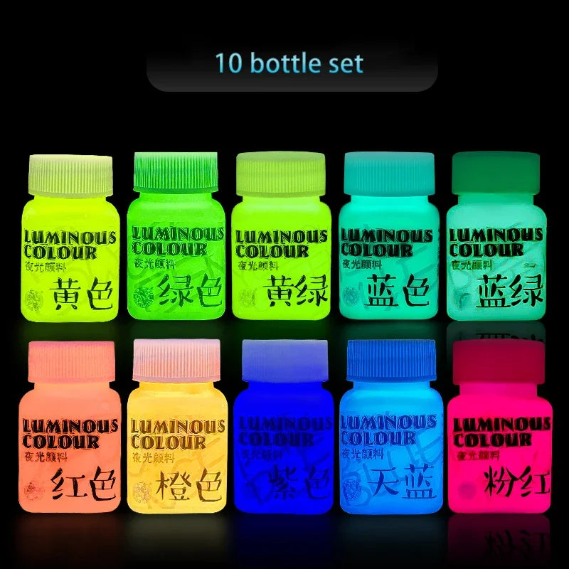 58ML Fluorescent Acrylic Pigment