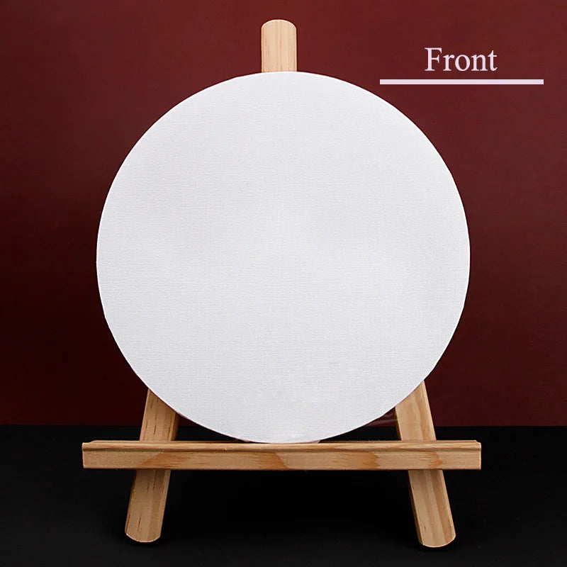 Round Cotton And Linen Canvas 15, 2), 3), 40cm