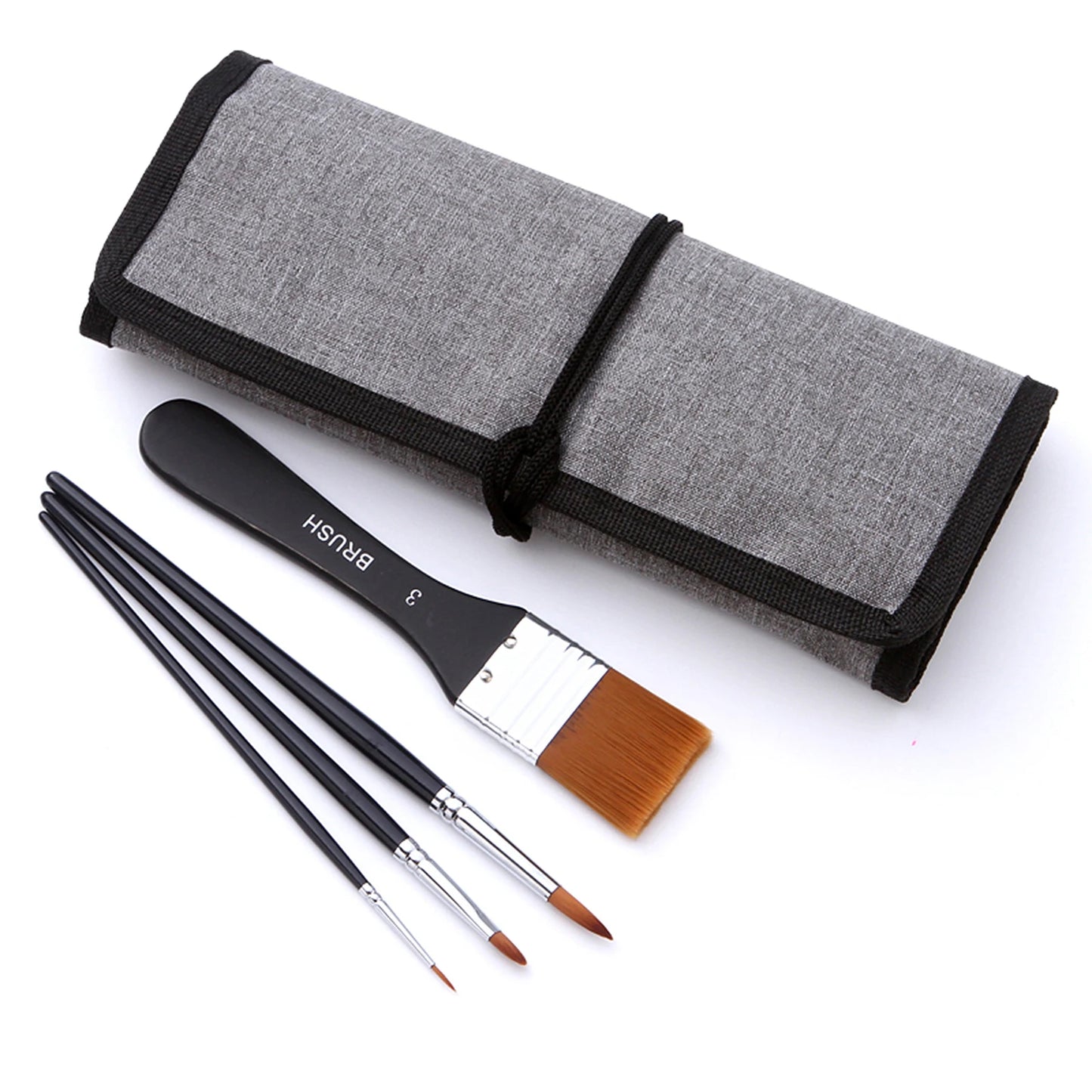18pcs Artist Paint Brushes Set Bag