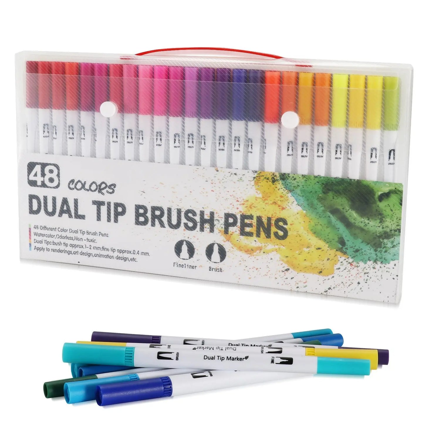 12/24/36/48 Colours Art Marker Dual Brush