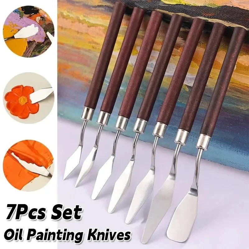 Stainless Steel Oil Painting Knives