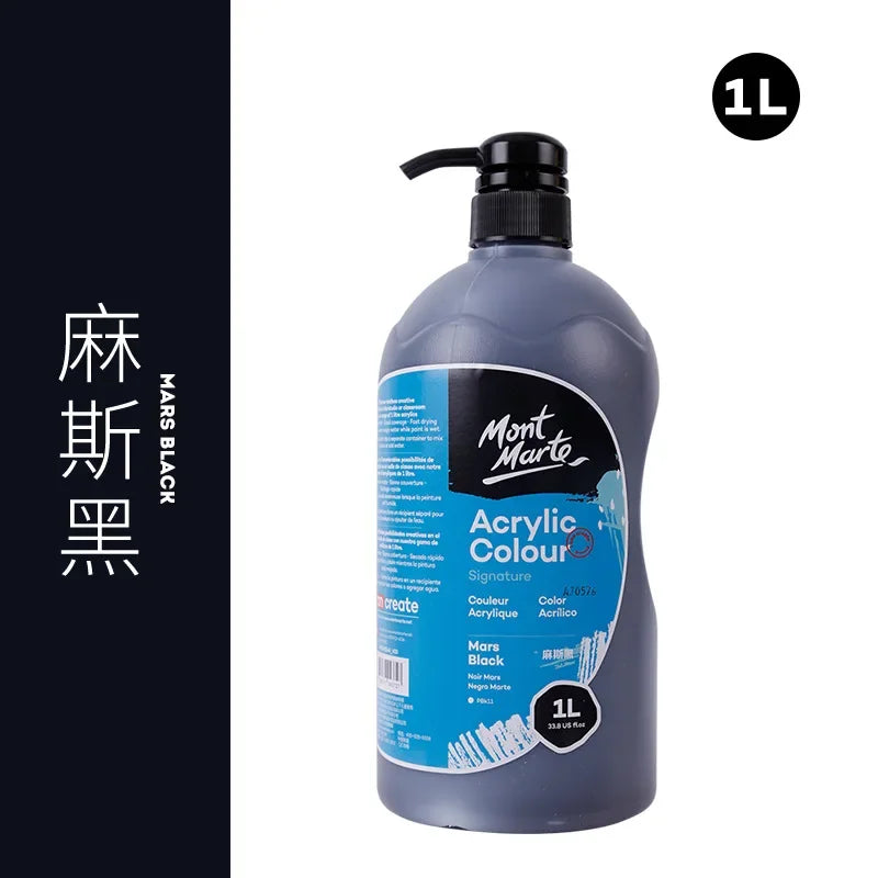 1 Liter Mont Marte Acrylic Paint