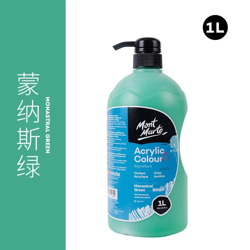 1 Liter Mont Marte Acrylic Paint