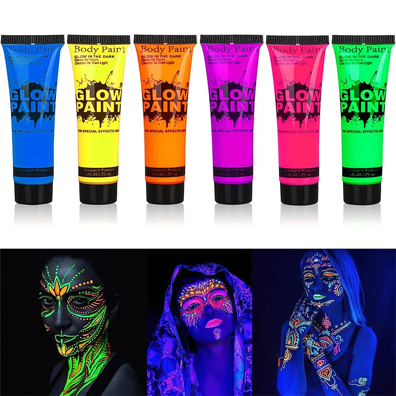 Face Body Art Paint Fluorescent