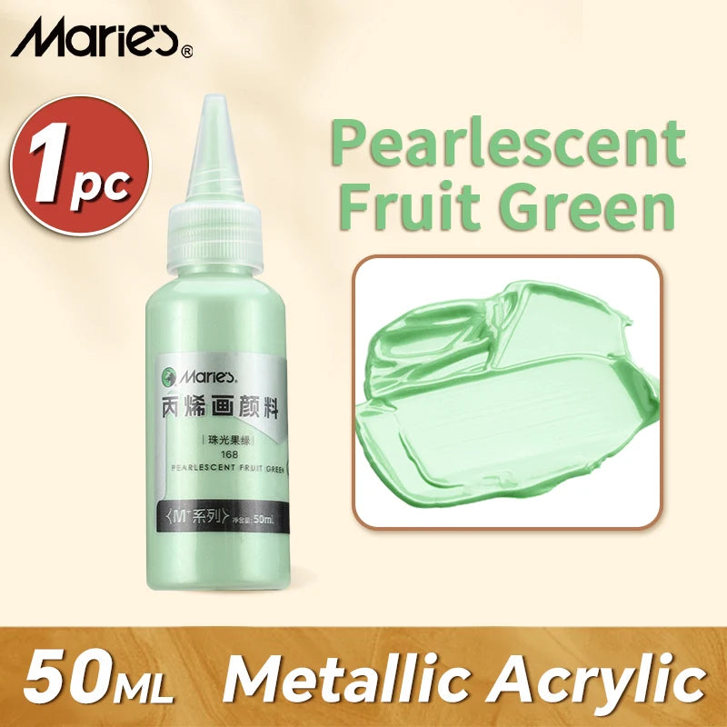 50ml Marie's Metallic Acrylic Paint
