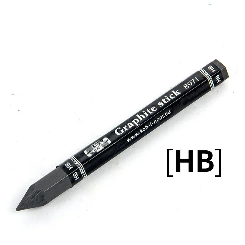 HB/2B/4B/6B Woodless Hexagonal Graphite Stick Charcoal
