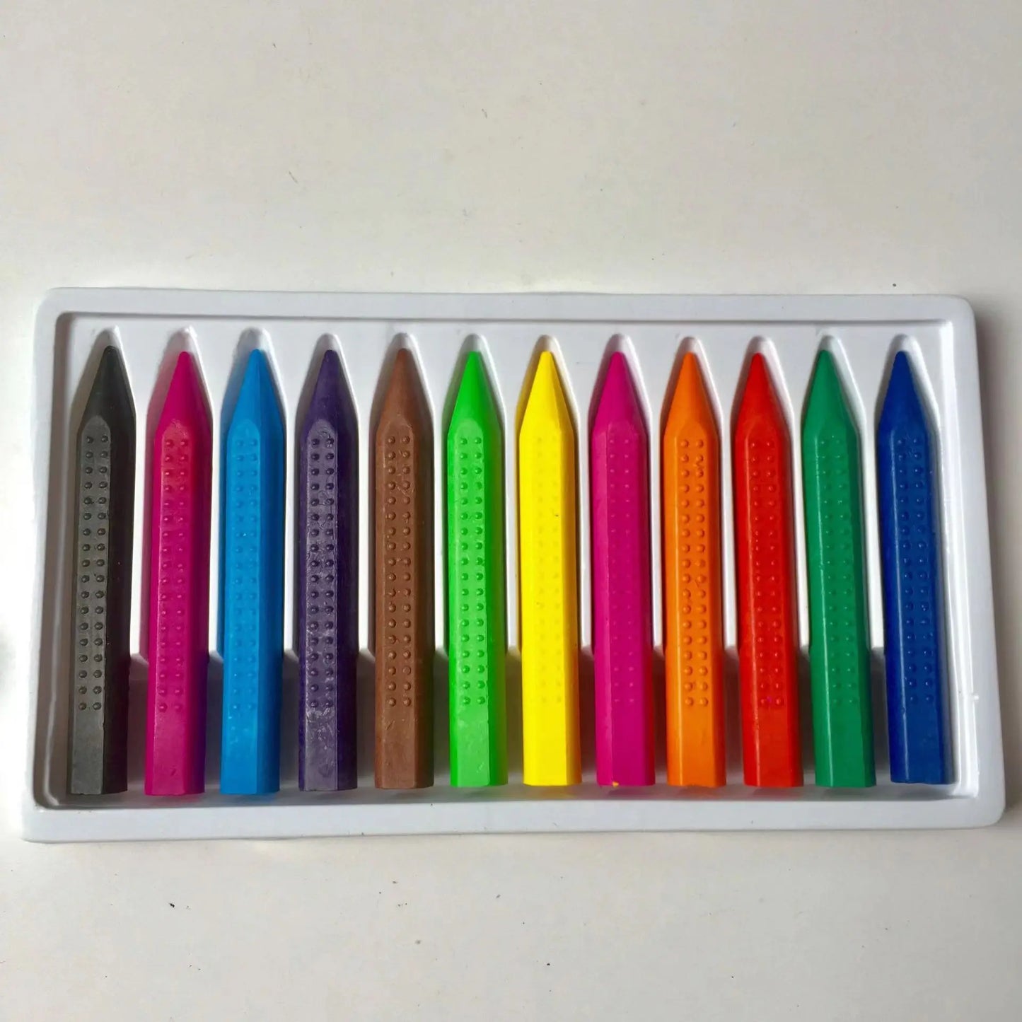 Wax Crayon 12pcs Washable