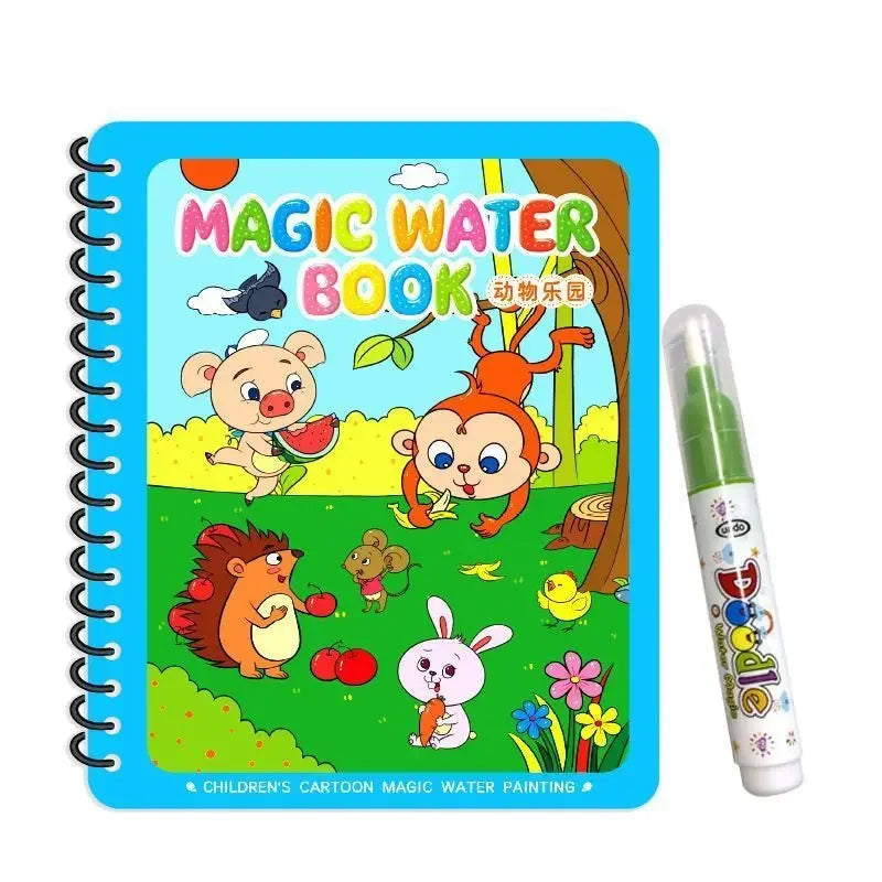 Reusable Colouring Water Book for Children