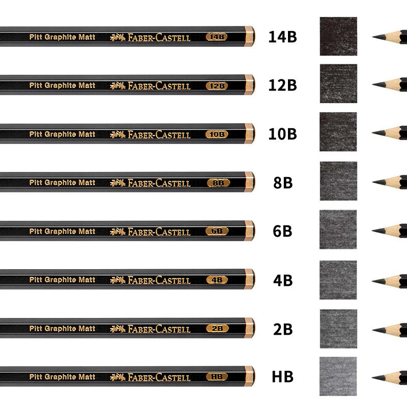 Art Graphite Pencils For Shading Writing Sketching Drawing