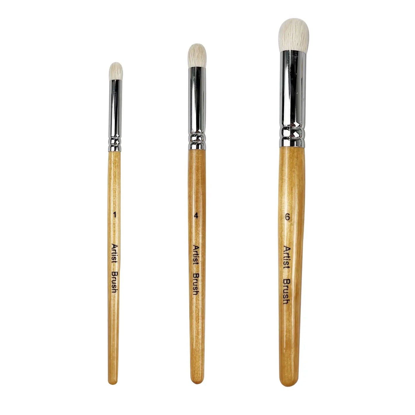 Miniature Paint Brushes Set - Goat Hair