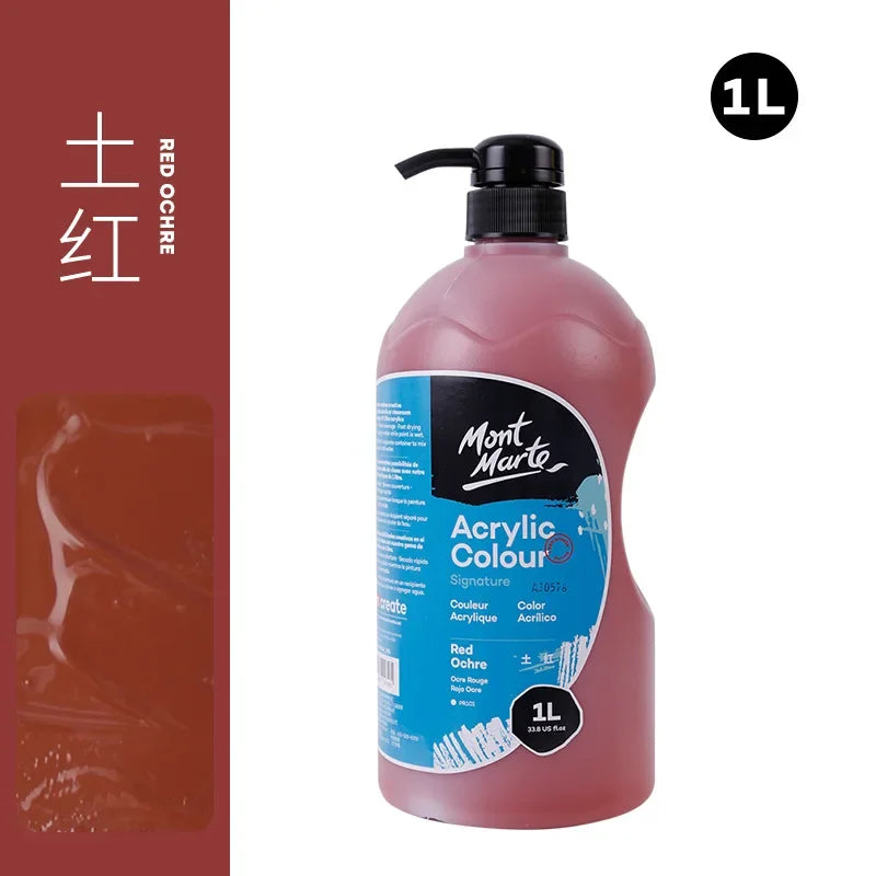 1 Liter Mont Marte Acrylic Paint