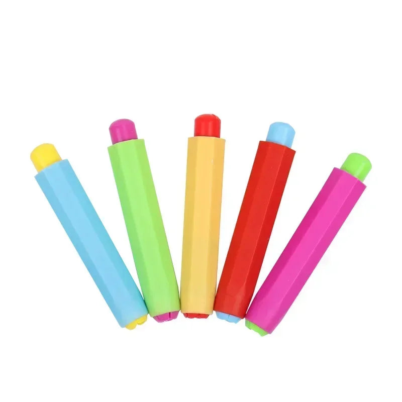 4/6/12pcs Blackboard Whiteboard Dust Free Chalks
