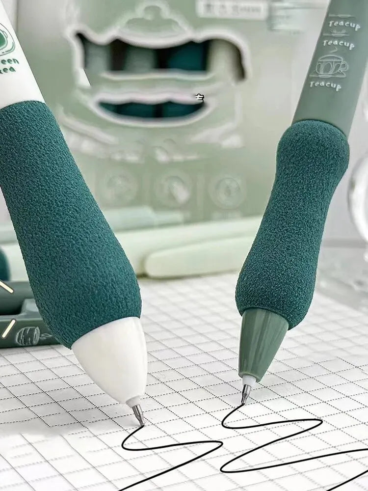 6PC Coffee Colour Press Pen