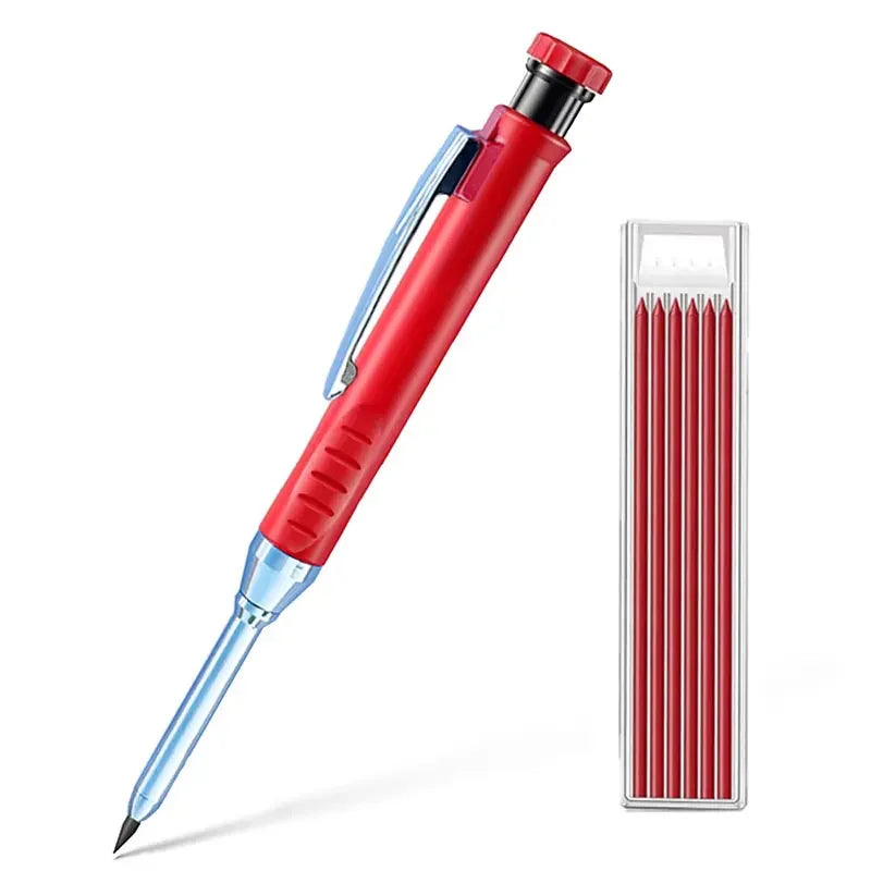 Solid Carpenter Pencil Built-in Sharpener