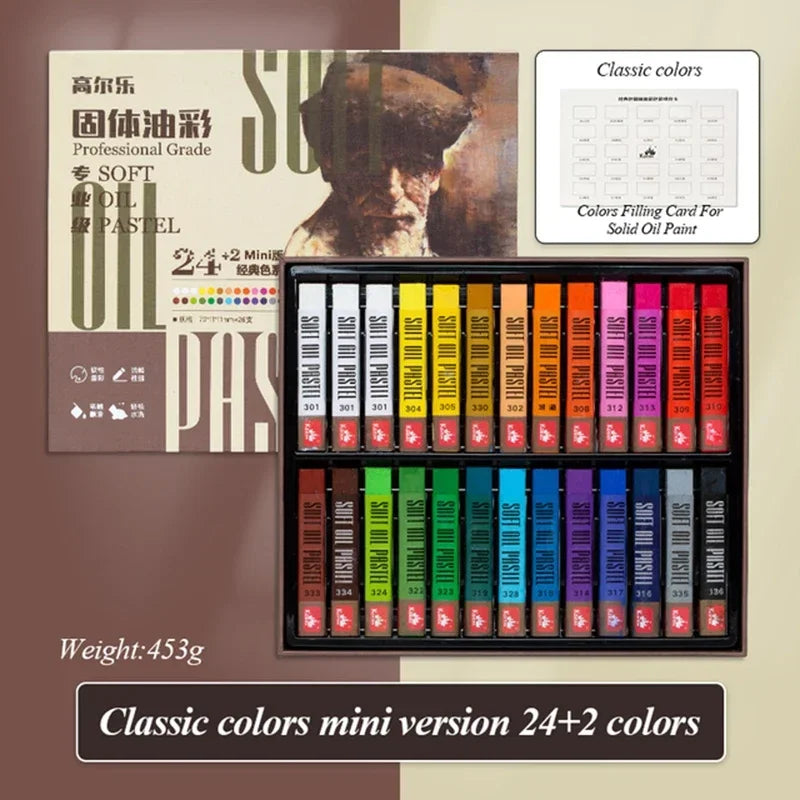 Artistic Soft Oil Pastels
