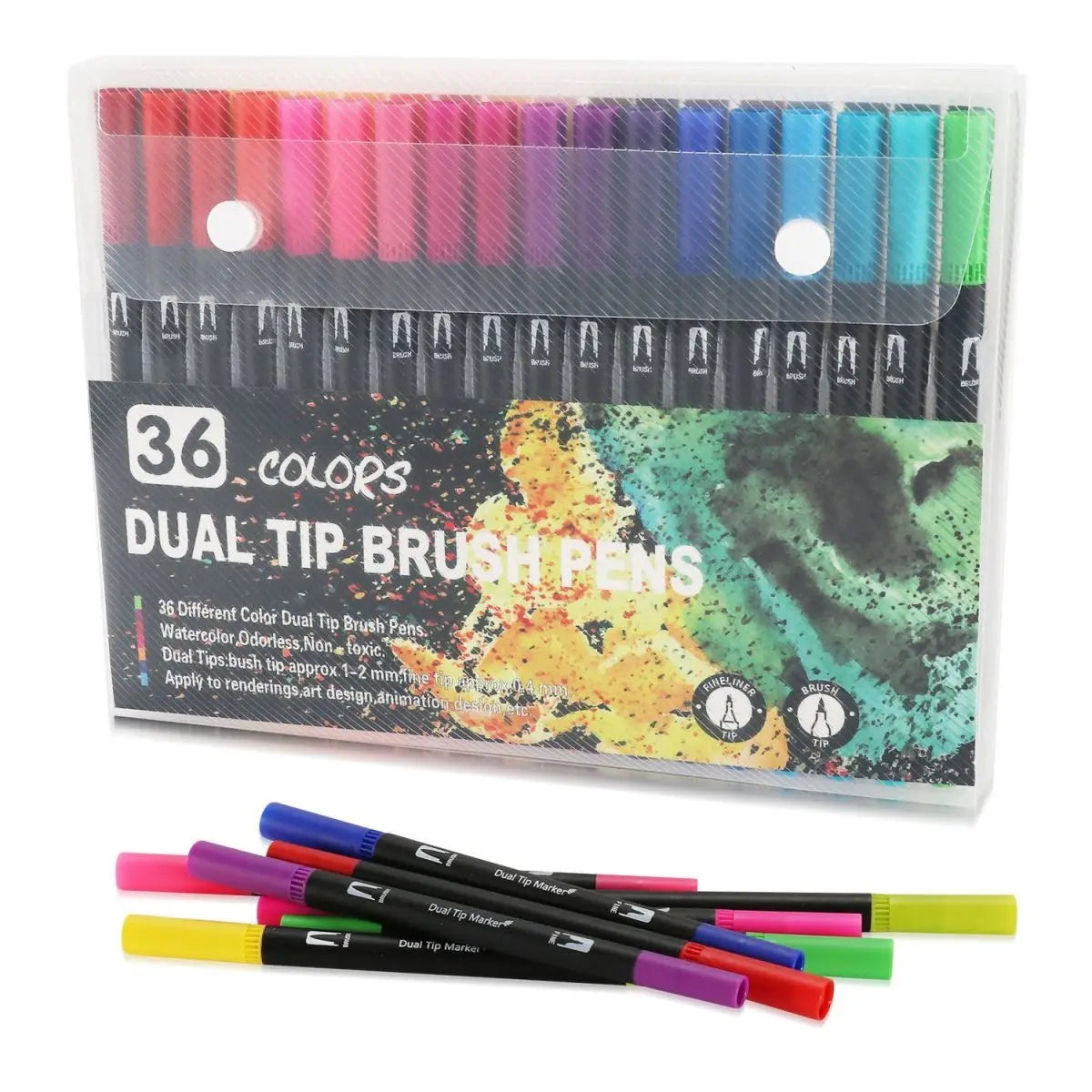 12/24/36/48 Colours Art Marker Dual Brush