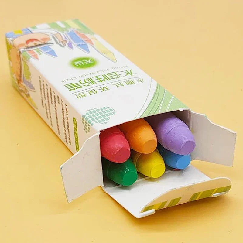 4/6/12pcs Blackboard Whiteboard Dust Free Chalks