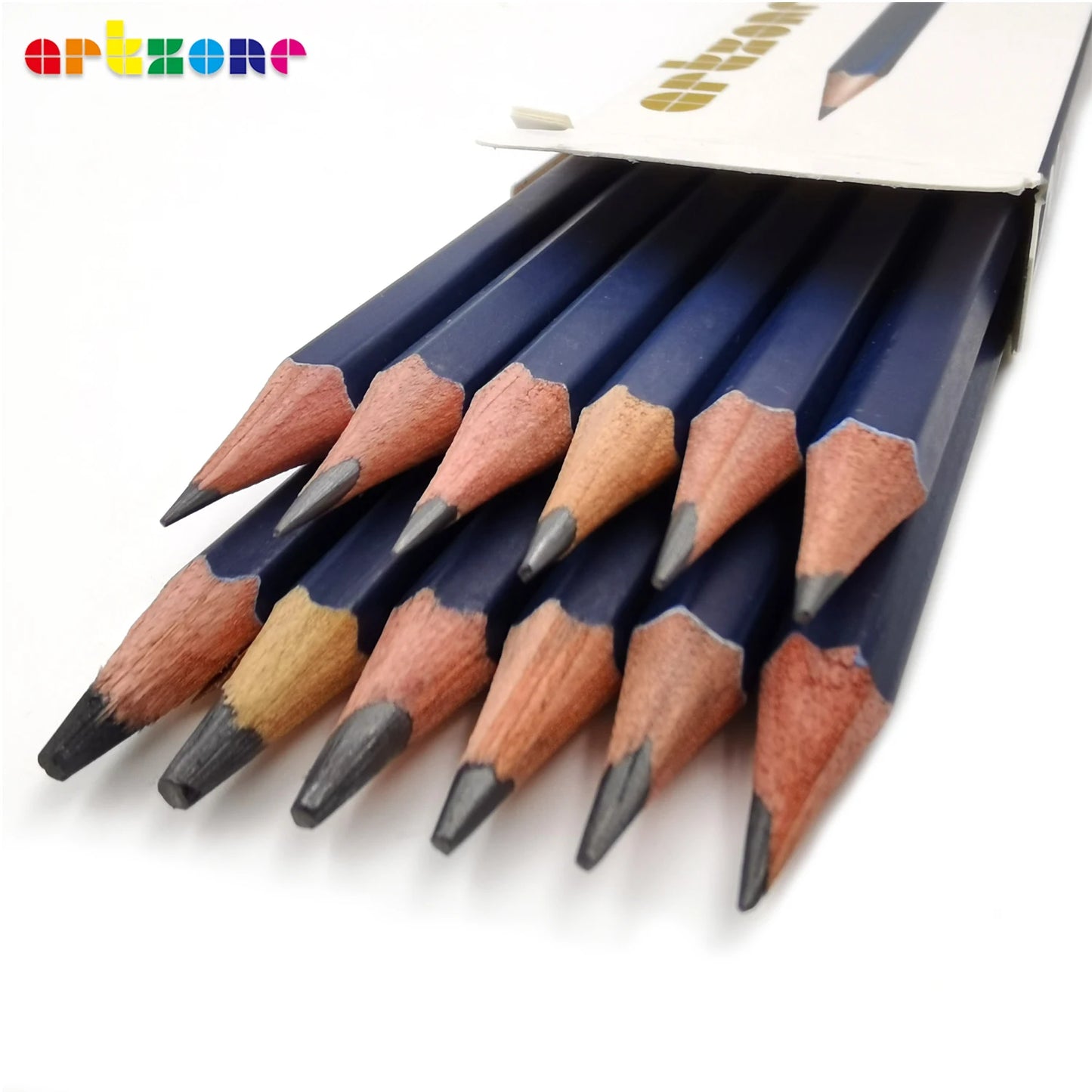 Professional Pencil Set, 12pcs 6H-12B. Ideal for Drawing Art, Sketching, Shading