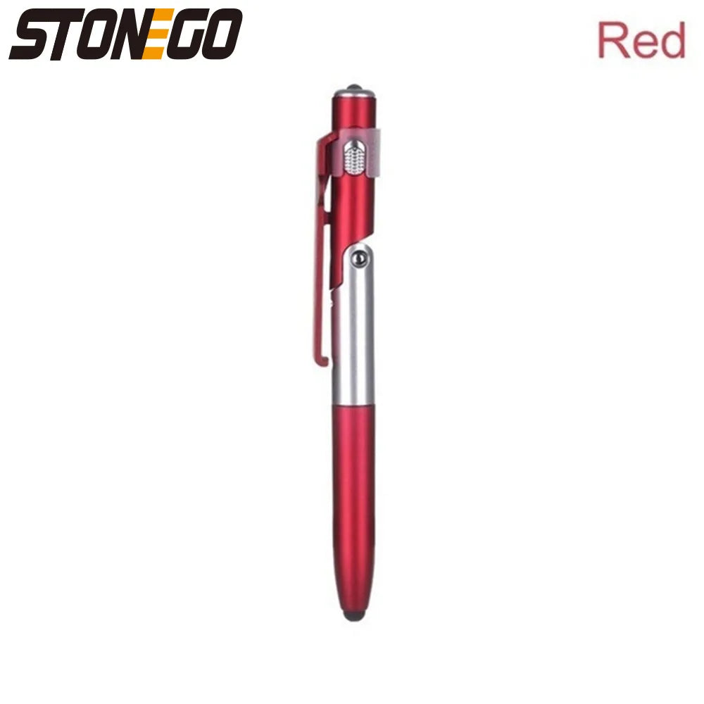 Multifunction 4-in-1 Foldable Ballpoint Pen