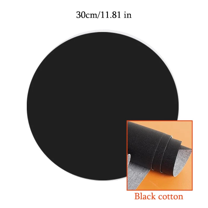 Round Cotton And Linen Canvas 15, 2), 3), 40cm