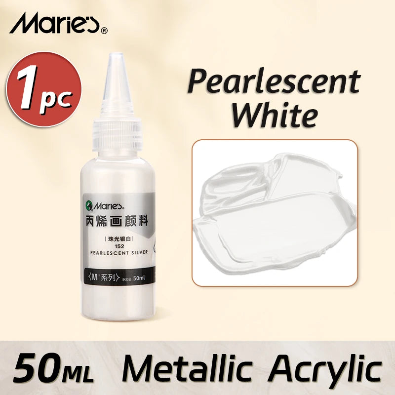 50ml Marie's Metallic Acrylic Paint