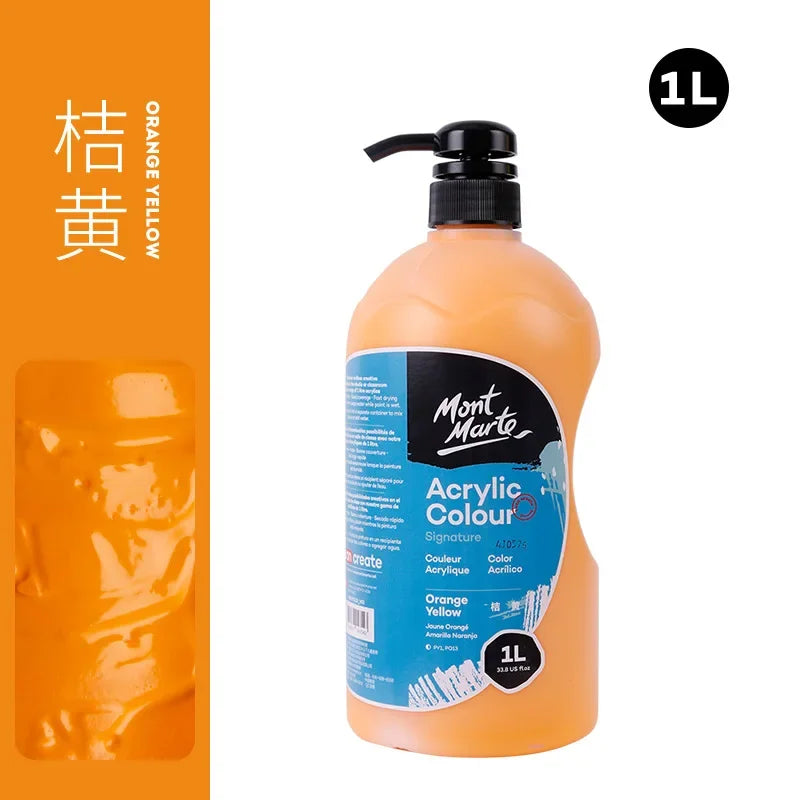 1 Liter Mont Marte Acrylic Paint