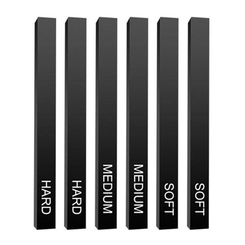 Black Charcoal Sticks 6 PCS