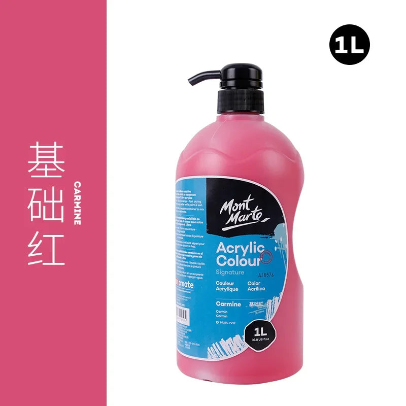 1 Liter Mont Marte Acrylic Paint