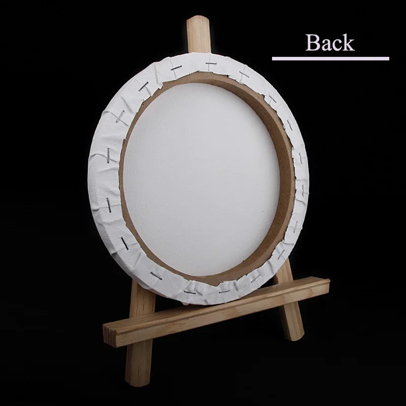 Round Cotton And Linen Canvas 15, 2), 3), 40cm