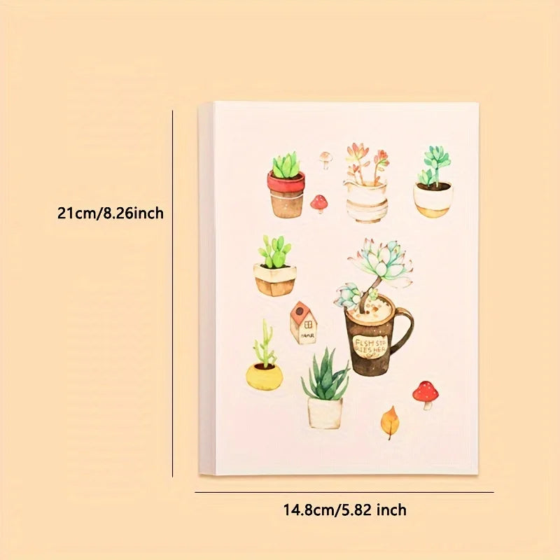 Watercolour Paper Sealing Pad 32K 16K 20Sheets 300gsm