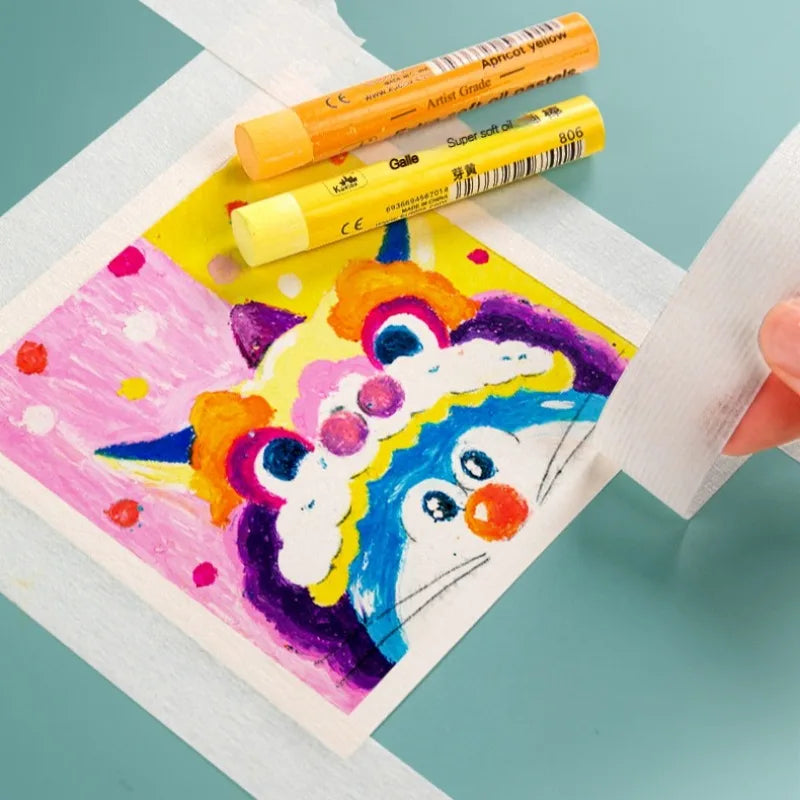 Oil Pastel Paper Painting 200g A4