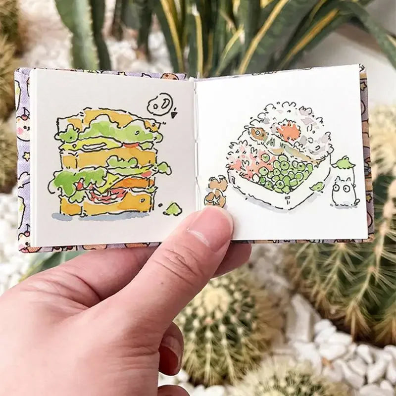 Travel Mini Walnut Watercolour Paint Palette